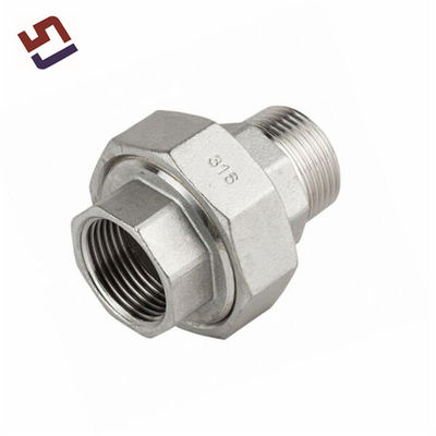 China Factory NPT BSPT Bsp Thread Edelstahl angepasste Rohrverbindung Union